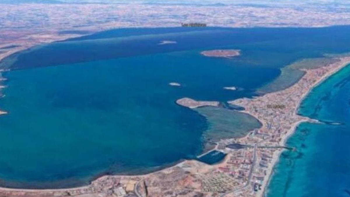 Vista del Mar Menor.