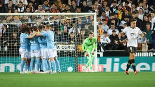 Final | El Valencia se despide de la Copa en Mestalla (1-3)