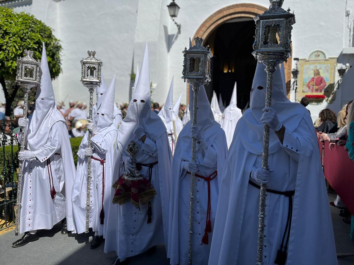 Nazarenos de La Paz este Domingo de Ramos