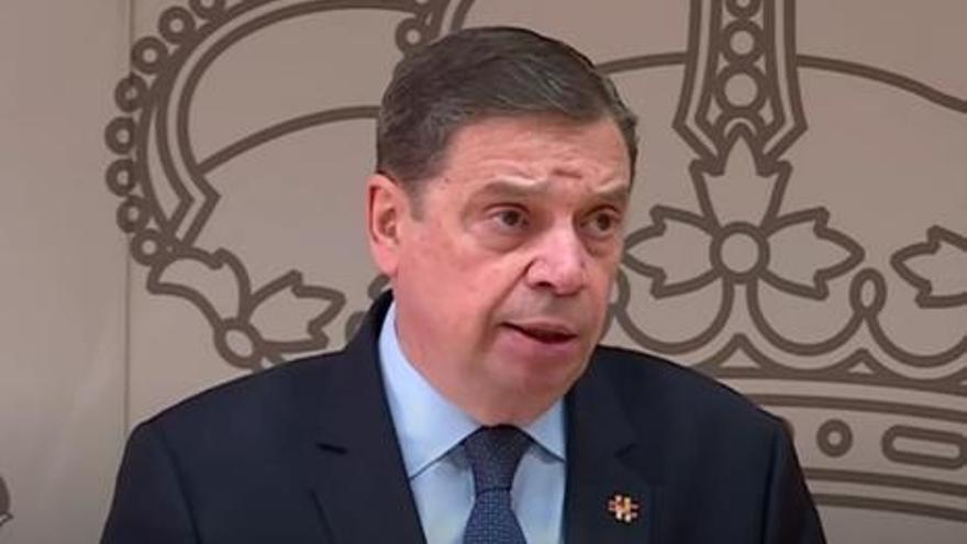 Luis Planas, en la Delegación del Gobierno de València.
