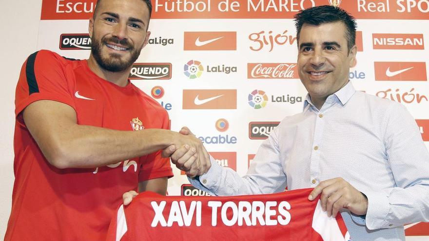 Xavi Torres: &quot;Me atrajo lo que representa el Sporting&quot;