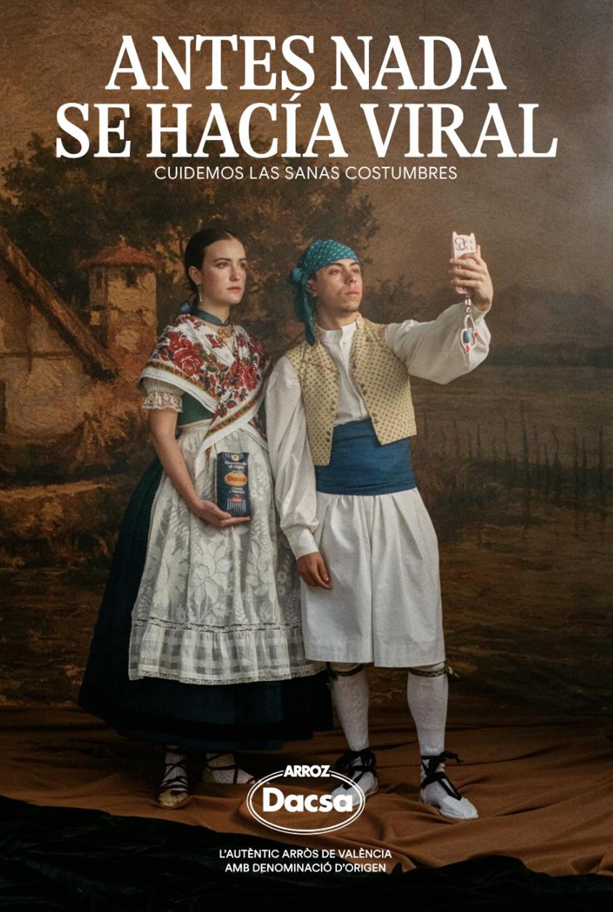 Cartel campaña: Costumbristas: Cuidemos las sanas costumbres