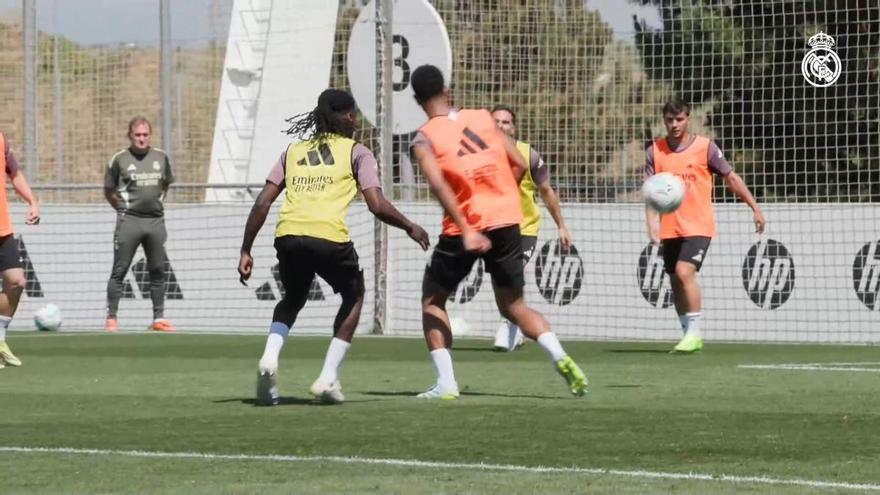 Vinícius, ausente del entrenamiento por motivos personales; Trent, fuera por un virus