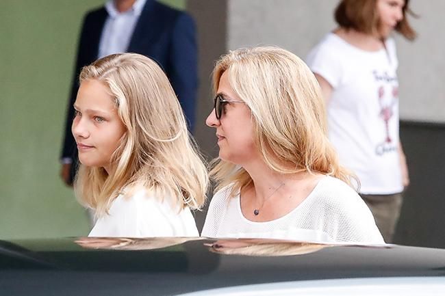 Irene Urdangarin y su madre, la infanta Cristina