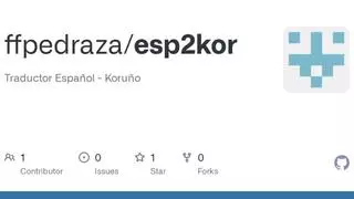 César Rodríguez, el ourensano que creó un traductor de ‘koruño’: “Se está haciendo viral”