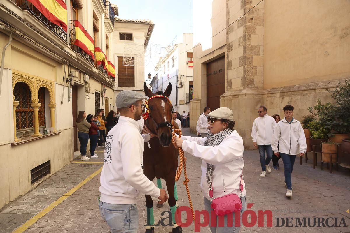 Concurso de caballo a pelo: pasacalles hasta el Hoyo en Caravaca
