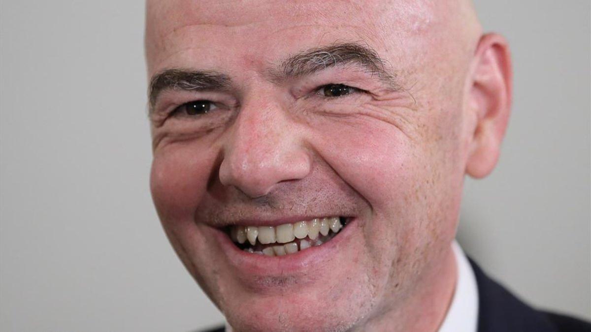 Infantino, actual presidente de la FIFA.