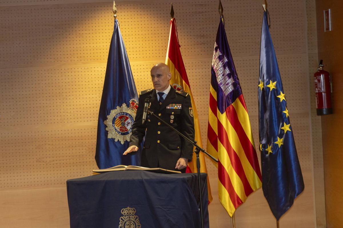 Toma de posesión de José Antonio Puebla, nuevo jefe superior de la Policía Nacional