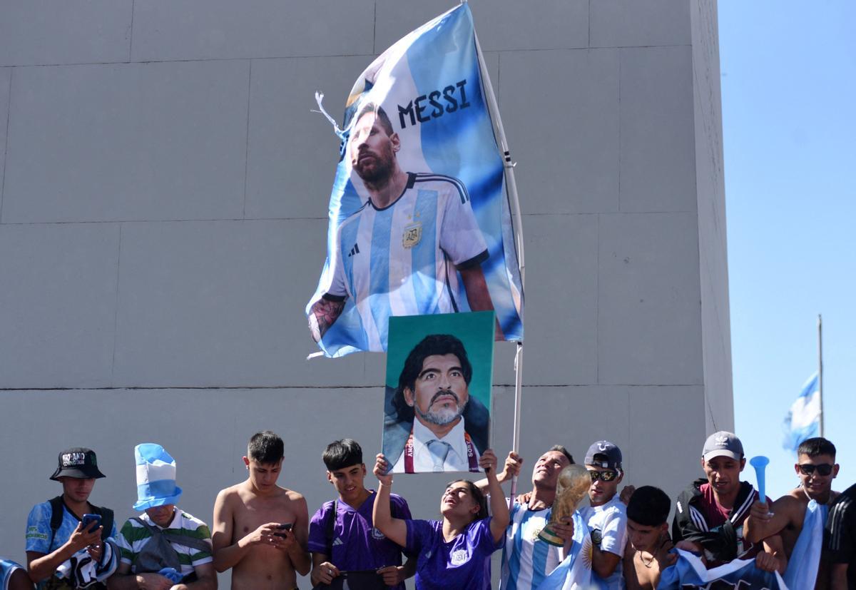 FIFA World Cup Final Qatar 2022 - Fans in Buenos Aires