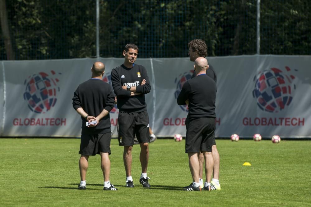 Entrenamiento del Real Oviedo