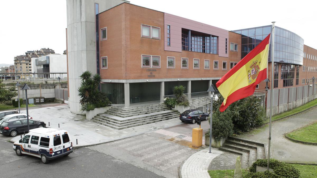 Comisaría de la Policía Nacional en El Natahoyo, en Gijón