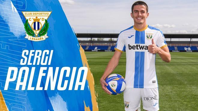 Sergi Palencia, lateral, volverá al Saint Étienne tras estar en el Leganés