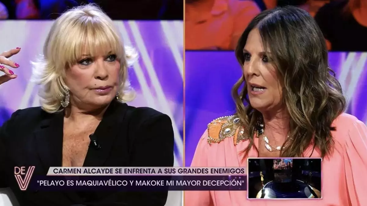 Bárbara Rey y Ángela Portero viven un brutal enfrentamiento en 'De viernes': "No le gustas a nadie"