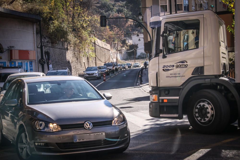 Reapertura del carril de la Beniata en Alcoy