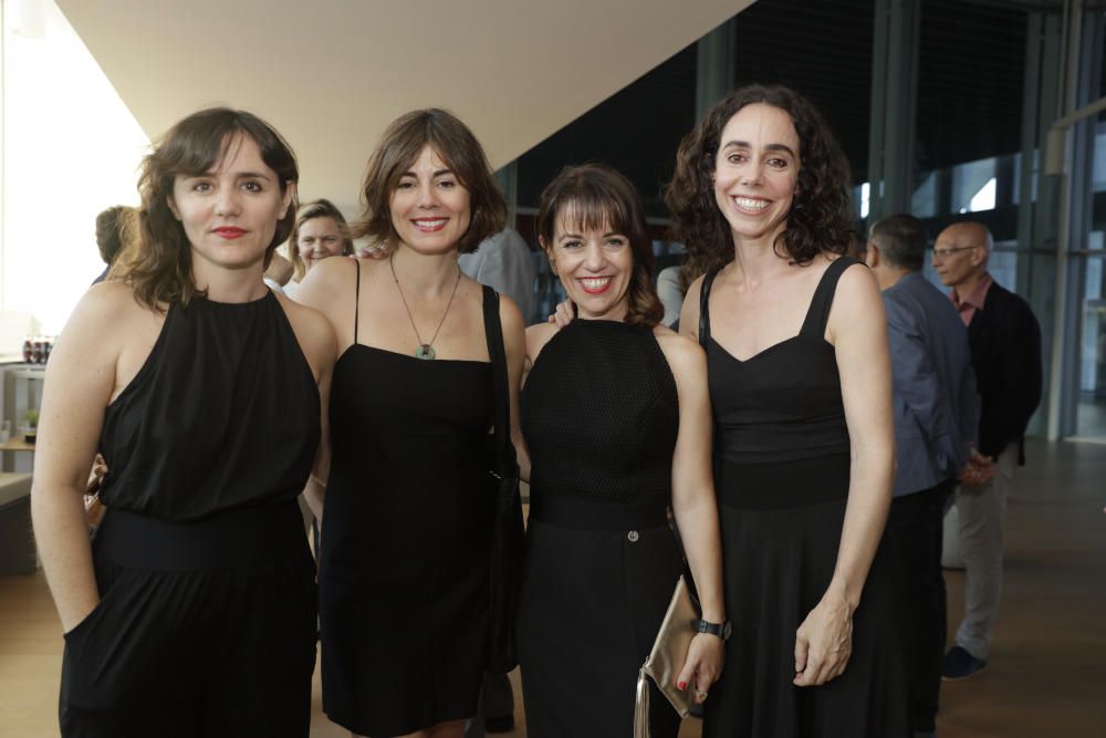 Idoia y Susana Moll, Maria Ferrer y Rosa Esteva, Cortana.