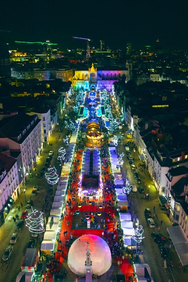 Bruselas en Navidad