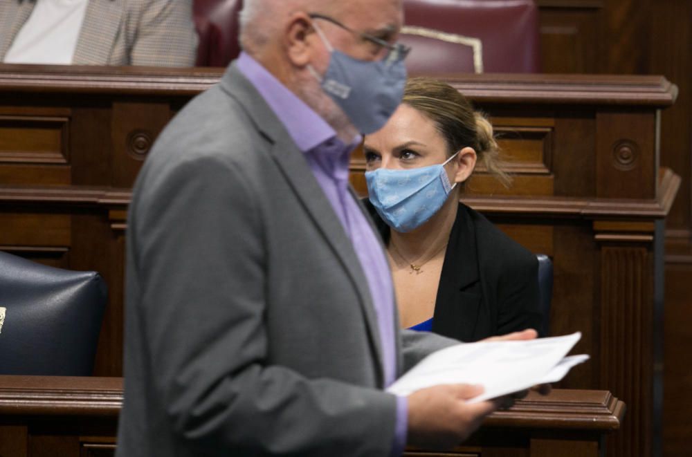 Pleno en el Parlamento de Canarias