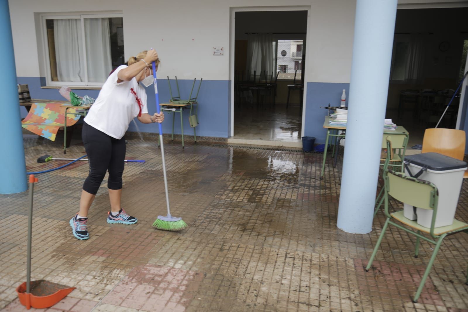 La gota fría provoca inundaciones en Santanyí