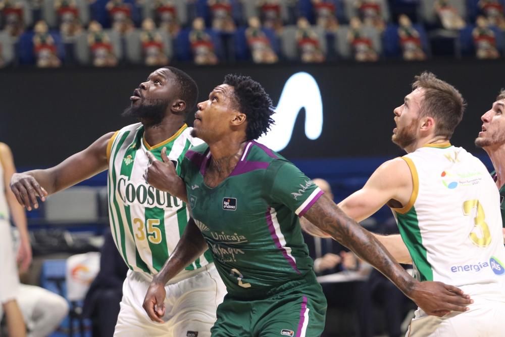 Partido de la Liga Endesa entre el Unicaja y el Real Betis