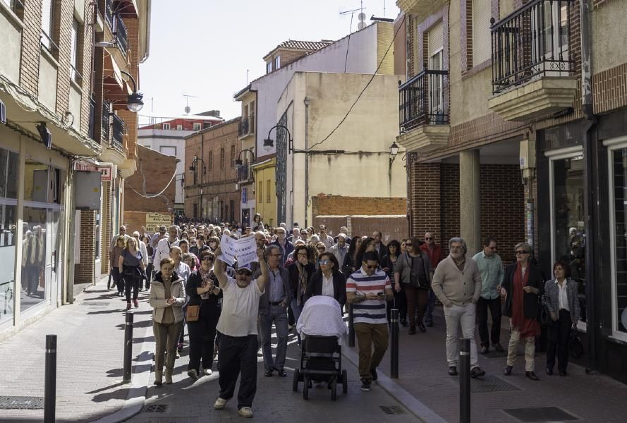 Manifestación sanitaria en Benavente