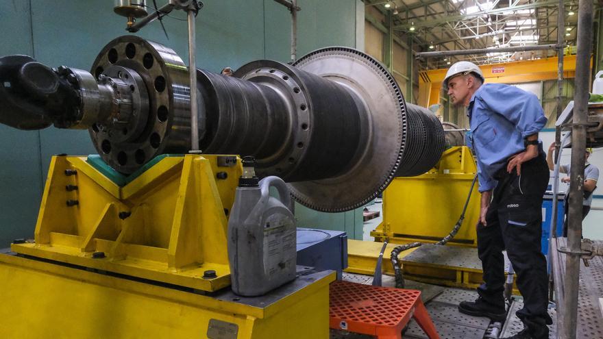 Endesa revisa la central térmica de Barranco de Tirajana