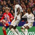 Camavinga se lesionó en una acción con Griezmann en el Atlético - Real Madrid
