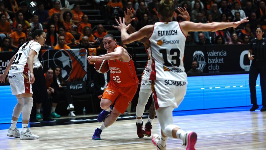 Valencia Basket-Casademont Zaragoza, crónica: Las taronja ya son líderes en solitario