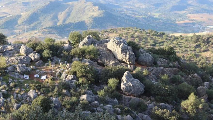 Vista de la zona de Piedras de Mitra