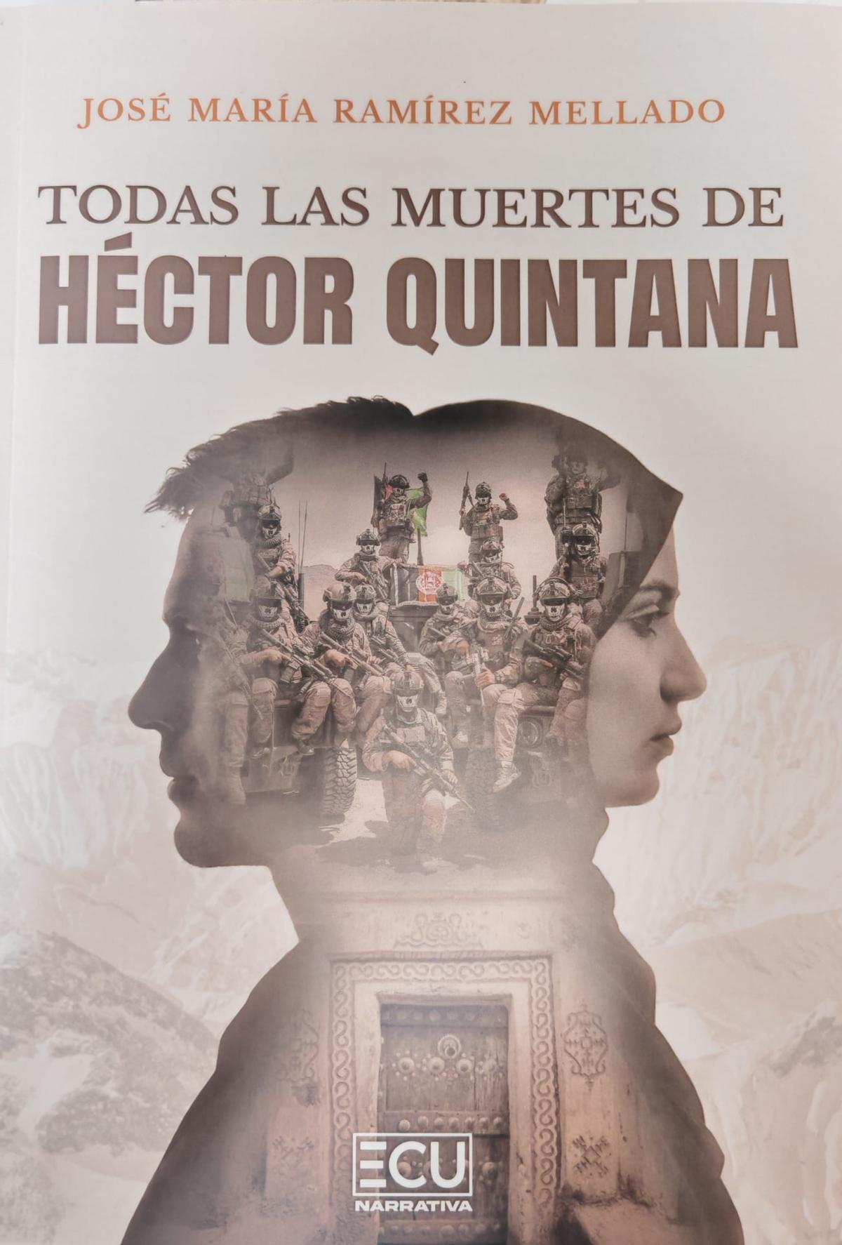 Portada de la novela "Todas las muertes de Héctor Quintana"