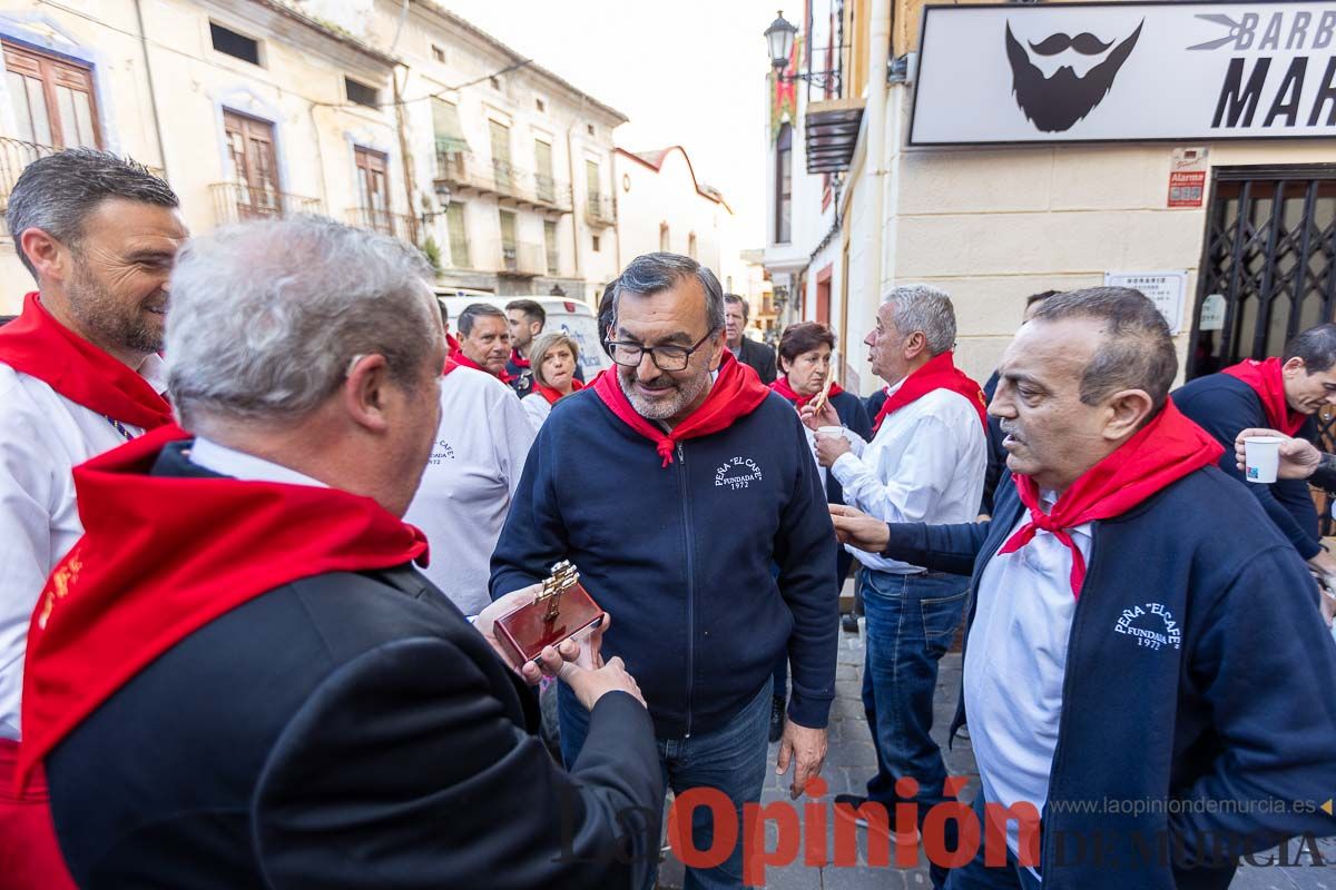 Recorrido Caballos del Vino día dos de mayo en Caravaca