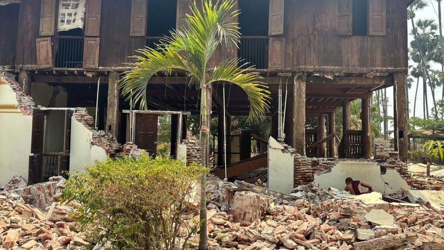 Al menos 200 muertos y 700 heridos en un terremoto de magnitud 7,7 en Birmania y Tailandia