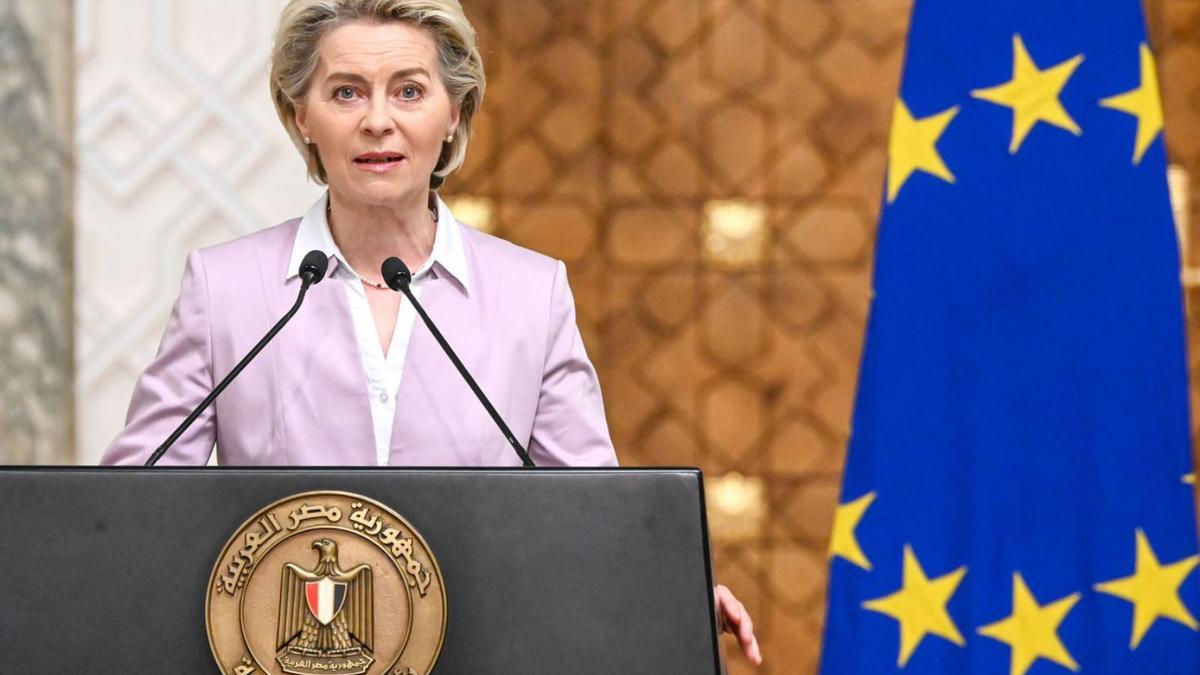 La presidenta del Banc Central Europeu, Ursula von der Leyen