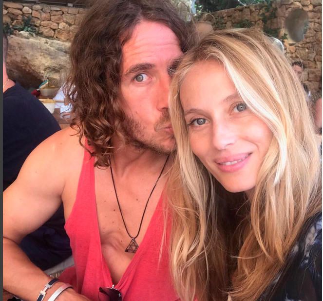 Carles Puyol y Vanessa Lorenzo