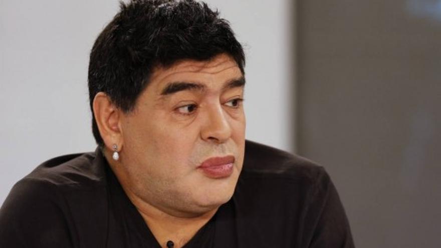 La nueva imagen de Maradona