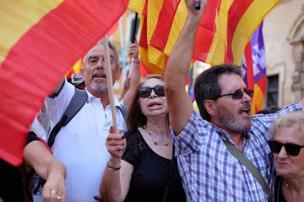 Concentración en Palma a favor de la unidad de España