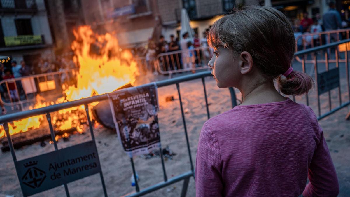 La Flama del Canigó encendrà laoguera de la revetlla infantil sense petards