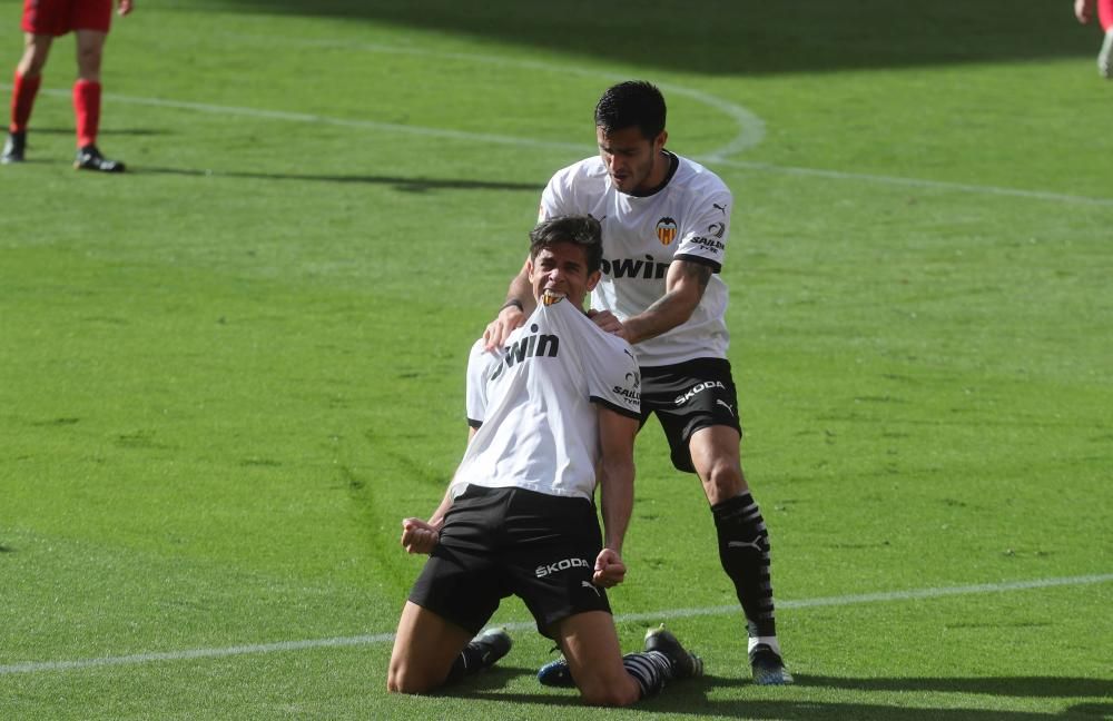 Valencia CF - Real Sociedad, en imágenes