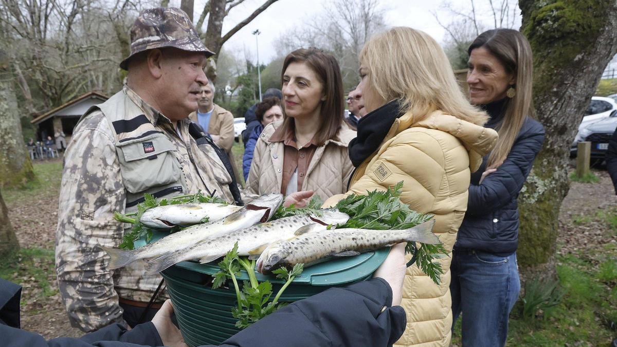 La pesca fluvial en Galicia arranca con 48.500 licencias en vigor