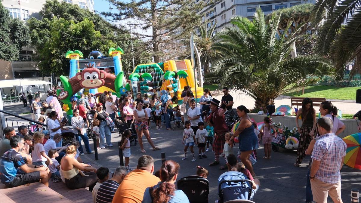 Las Palmas de Gran Canaria reúne a familias y menores en una jornada por la diversidad y la inclusión