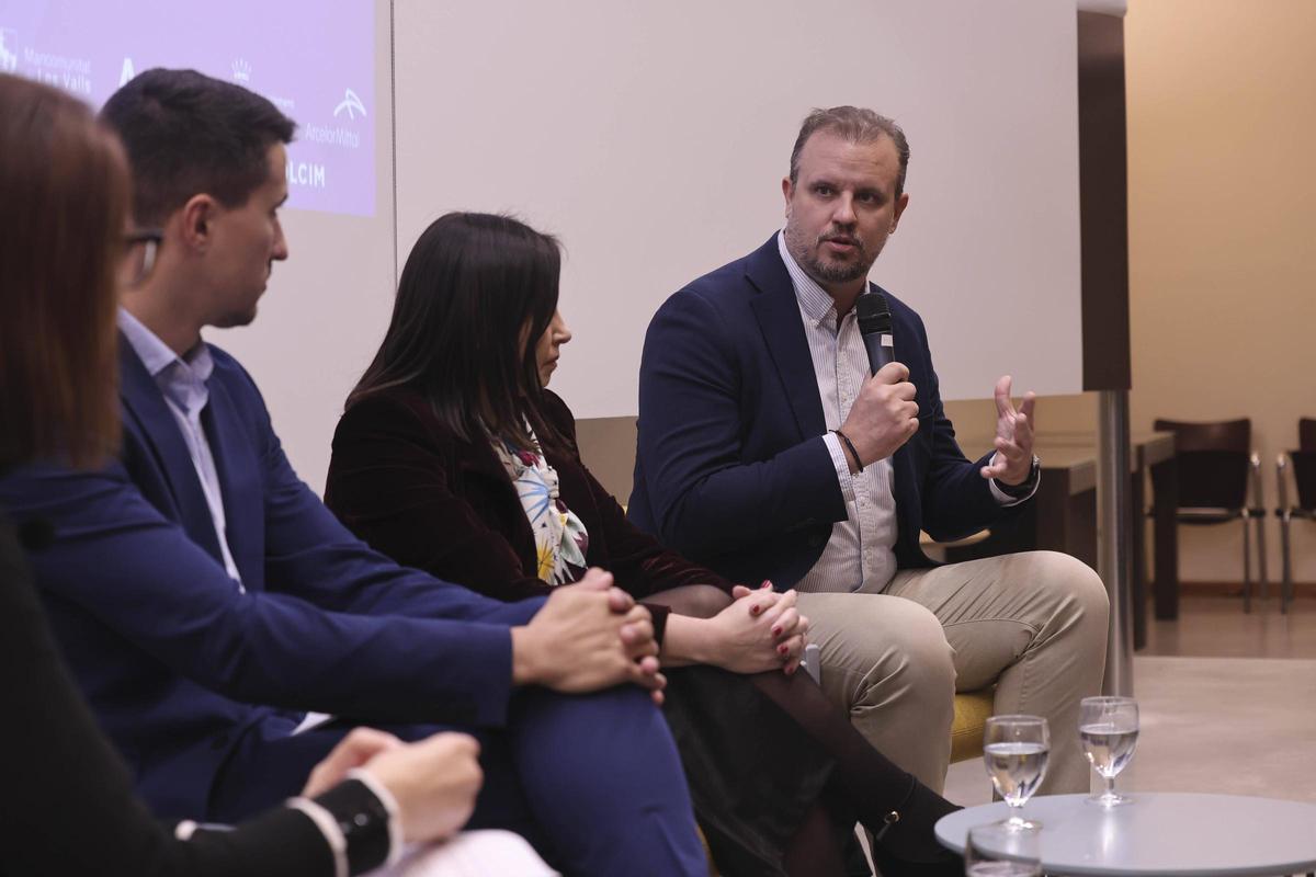 José María Gómez, director de la planta de Holcim en Sagunt, dio algunos detalles del ambicioso proyecto Co2necta, que impulsa junto a Enagás y Saggas.