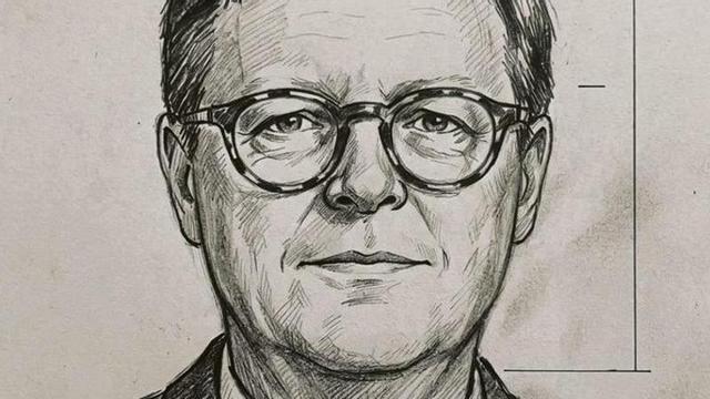 Recreación de la imagen de Simon Leendert ‘Leo’ Verhoeven, a partir de una de las escasas fotografías existentes de su rostro en la plataforma LinkedIn.