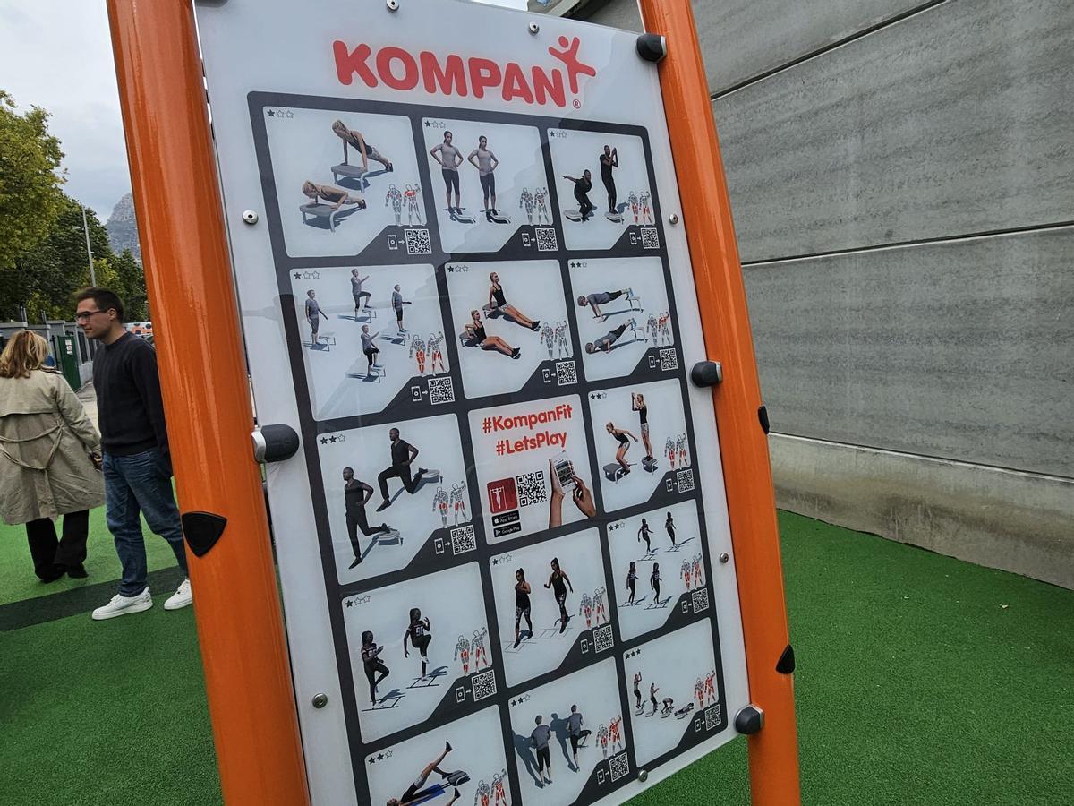 Calp ya dispone de un gimnasio al aire libre moderno y abierto para todos los públicos.