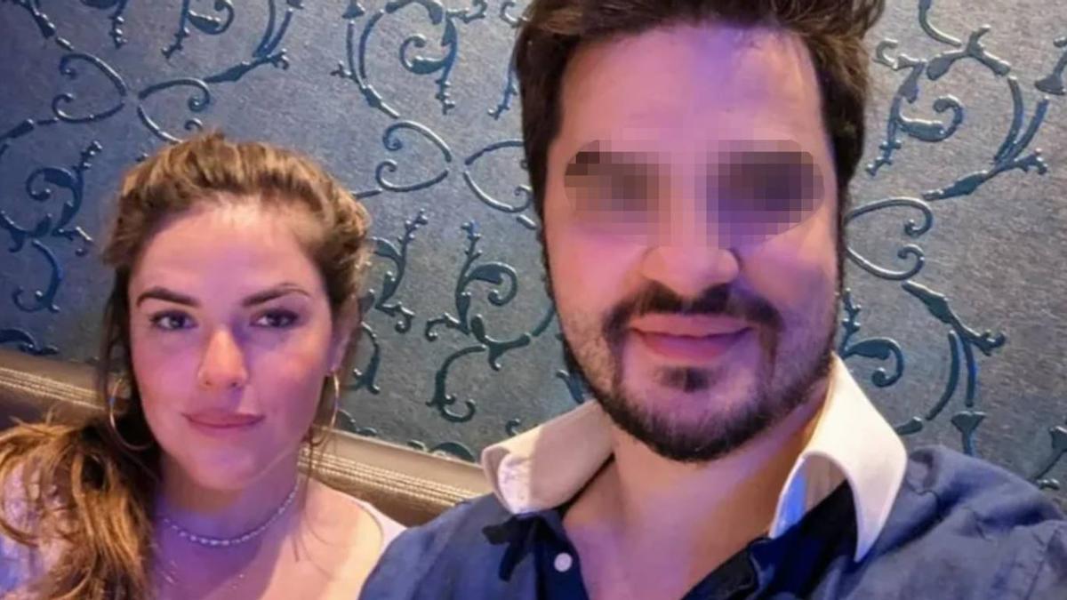 Ana Henao, con su marido David, acusado de su secuestro y desaparición.