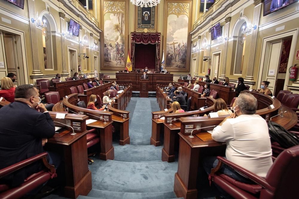 Pleno del Gobierno de Canarias.