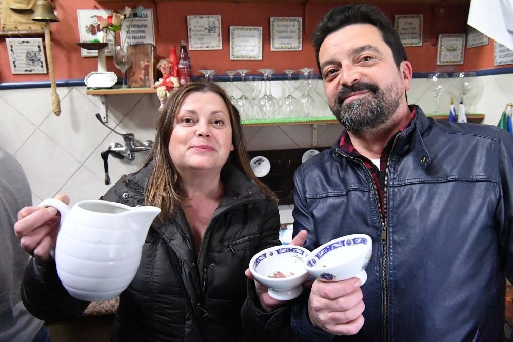 Despedida a la taberna A Cunquiña