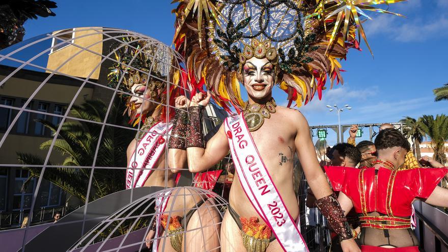 Gala Drag Queen del Carnaval de Las Palmas de Gran Canaria 2023: Drag Shíky, coronación y actuación