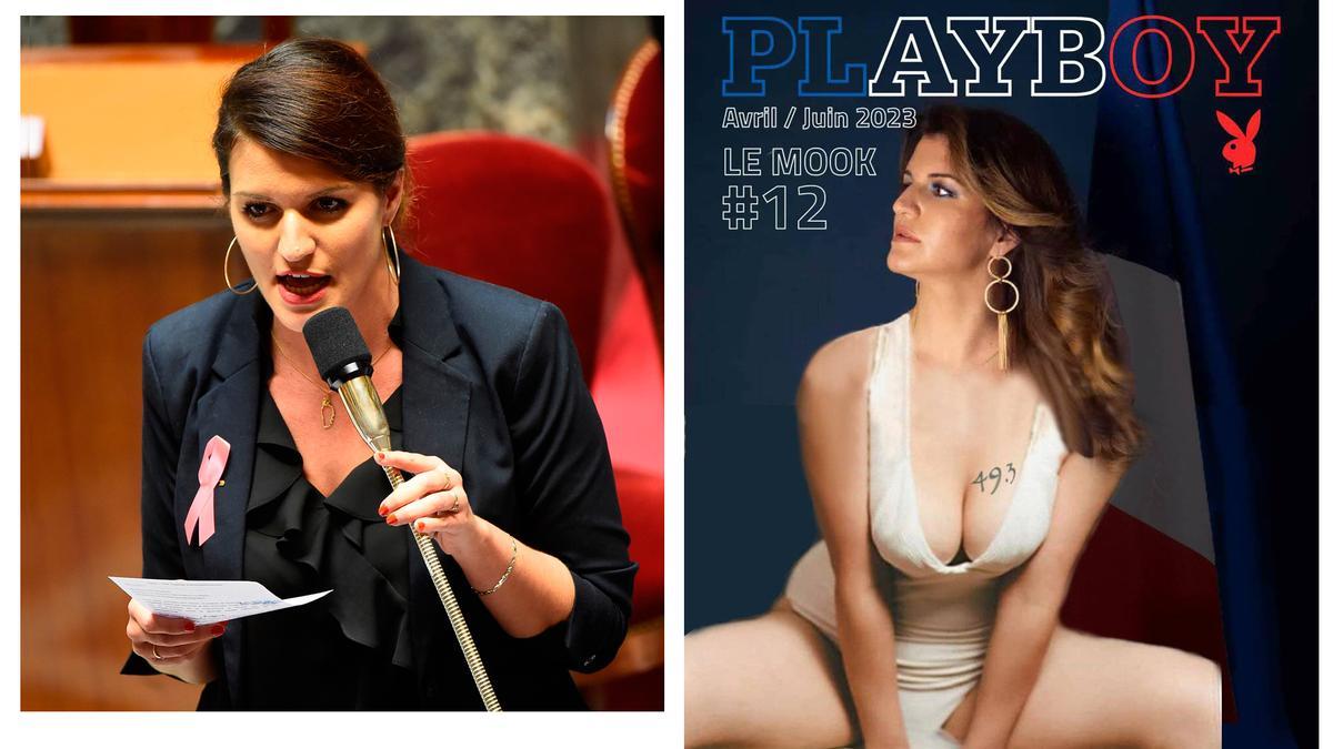 Marlène Schiappa y de su portada en playboy