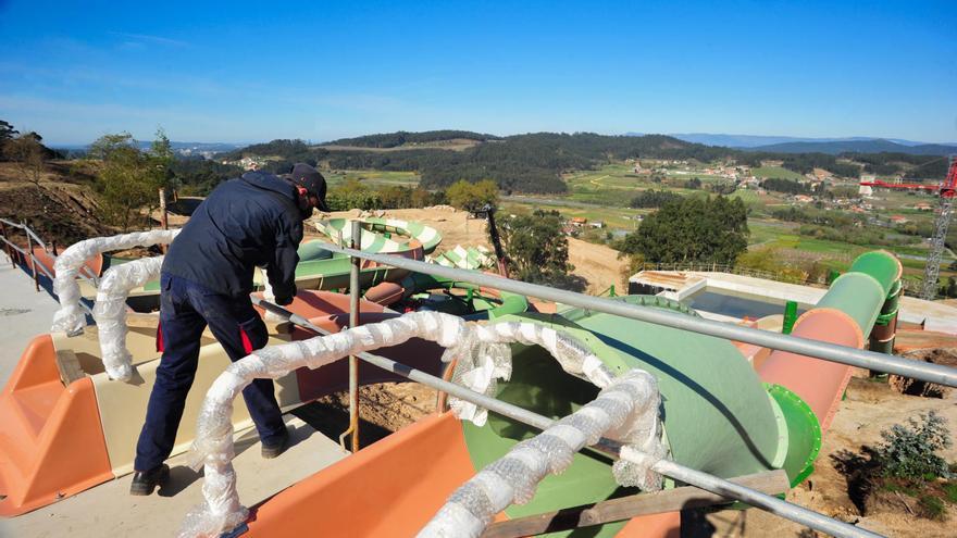 Crelpabe anuncia la reanudación inminente de la obra del parque acuático de Meis