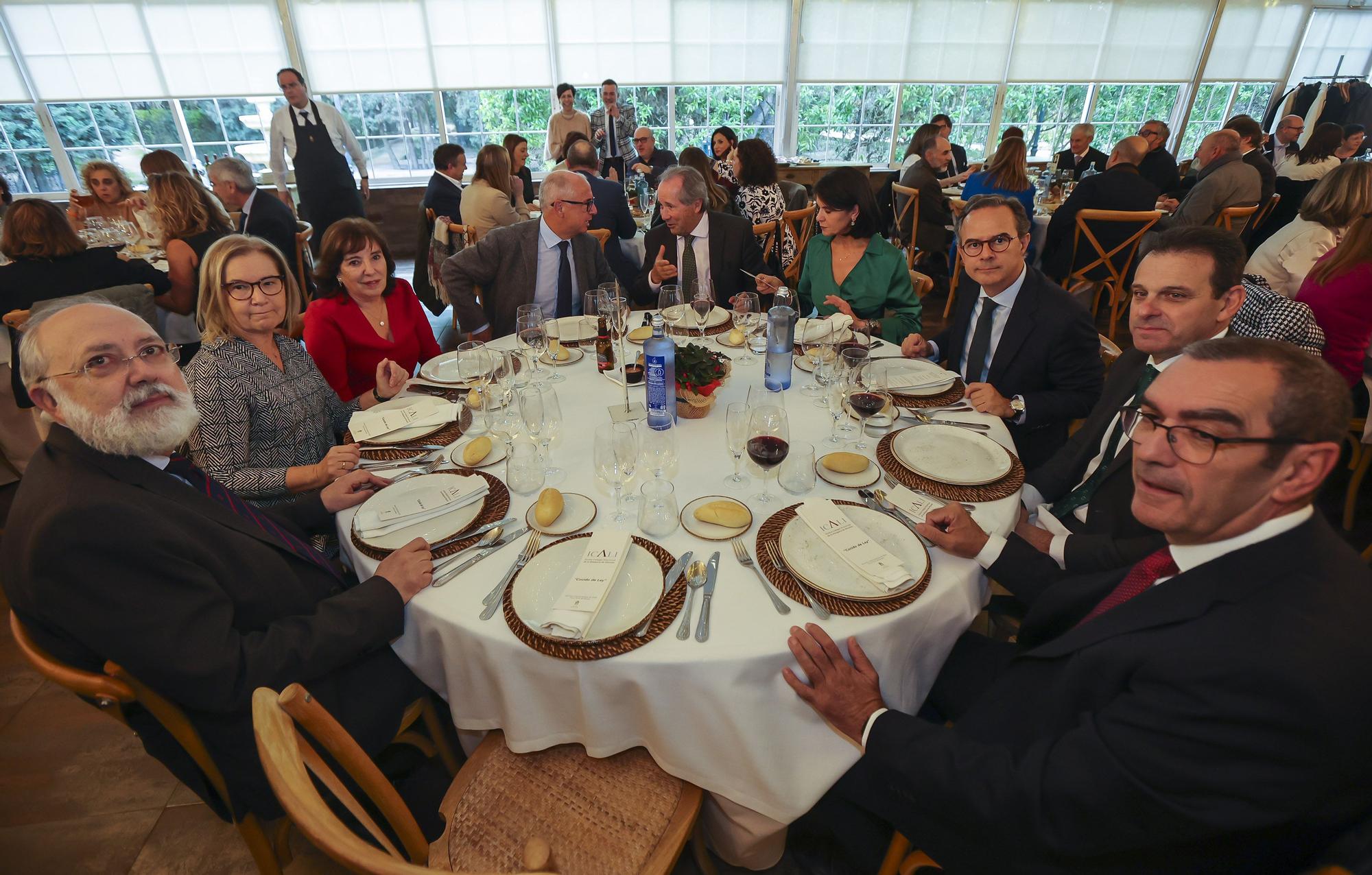 Comida de hermandad del Colegio de Abogados con motivo de la fiesta de la Inmaculada