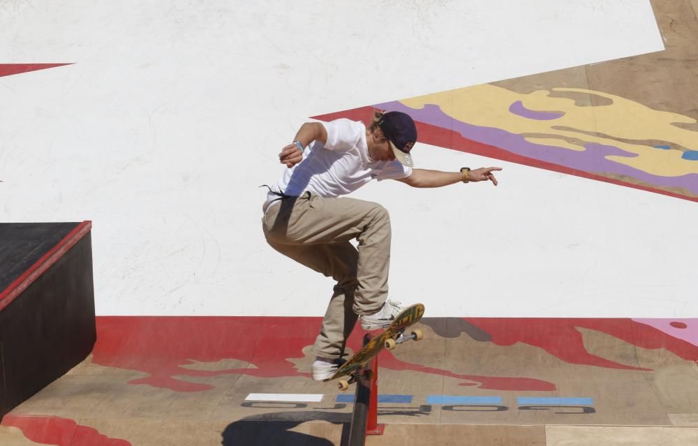 Los ''skaters'' dieron lo mejor de sí mismos en las semifinales de O Marisquiño.